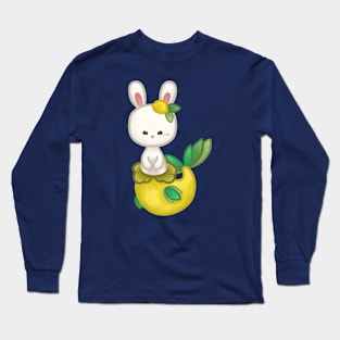 Bunny Lemon Mermaid Long Sleeve T-Shirt